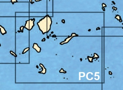 PC5 Southeastern Cyclades '1 : 168,000'